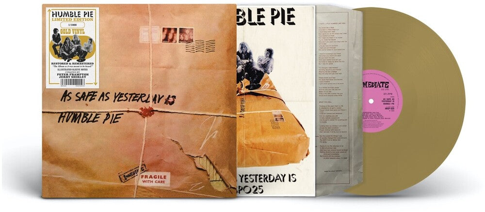 Humble Pie- As Safe As Yesterday [Gold] { VINYL LP }