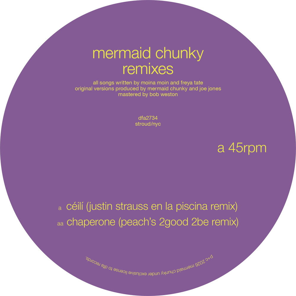 Mermaid Chunky- Remixes { VINYL LP }