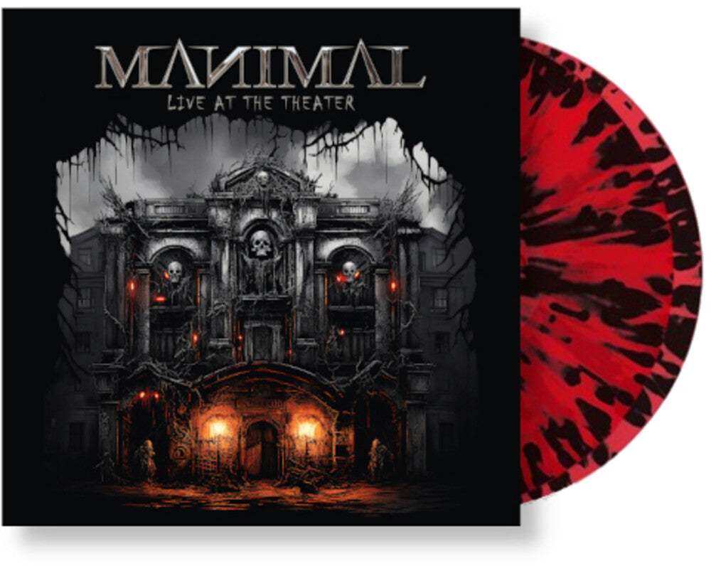 Manimal- Live At The Theater - Red/black { VINYL LP }