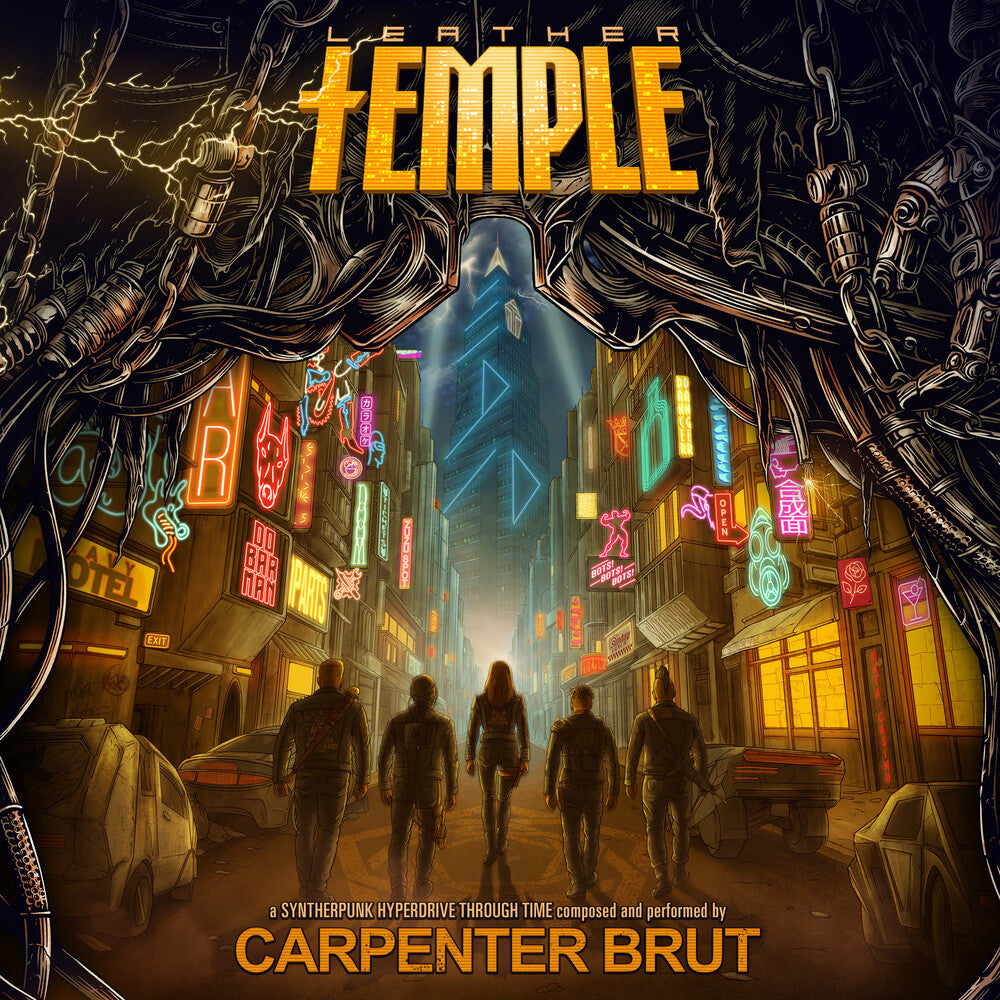 Carpenter Brut- Leather Temple [Indie Exclusive Yellow] { VINYL LP }