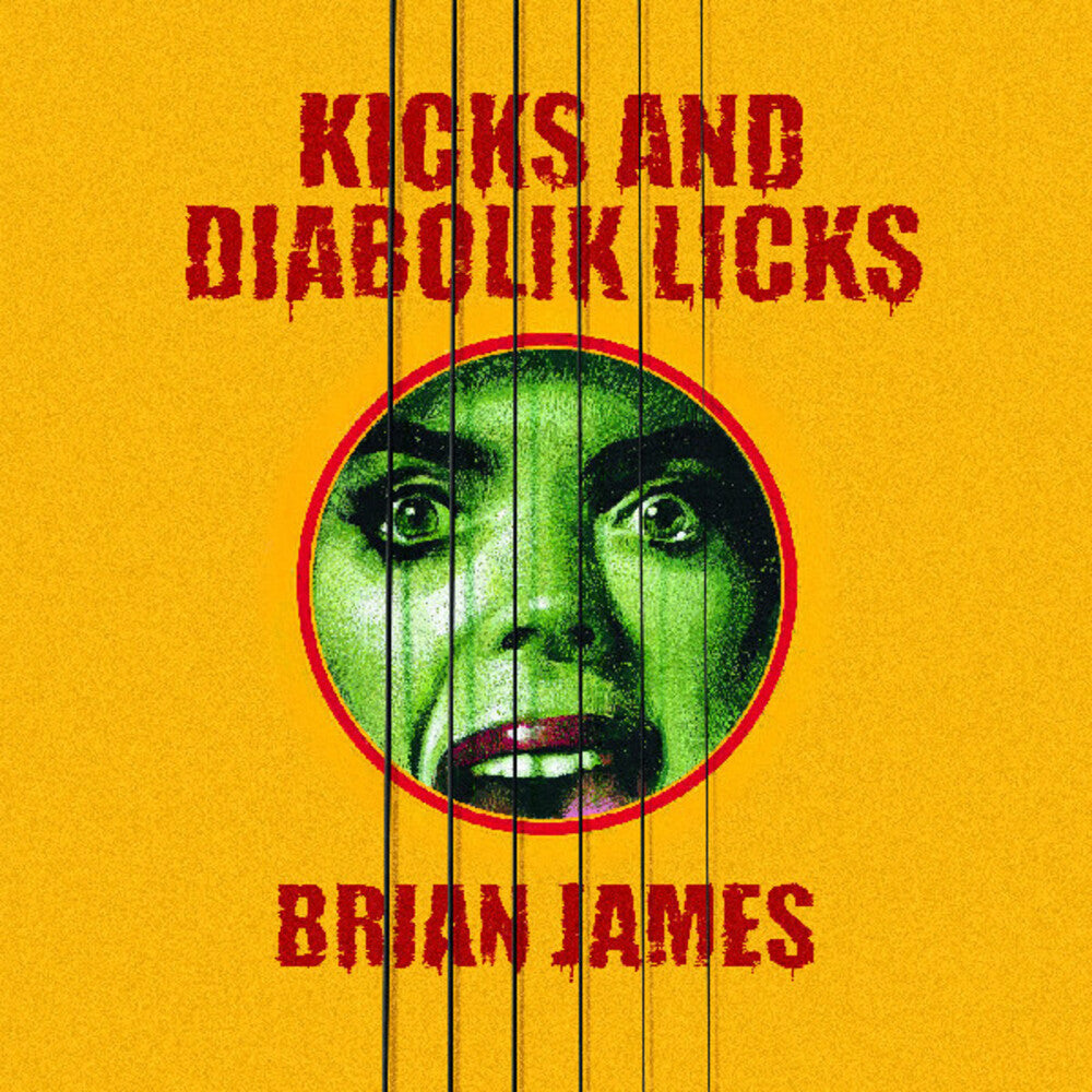 Brian James- Kicks And Diabolik Licks [Colored Vinyl] (Ylw) { VINYL LP }