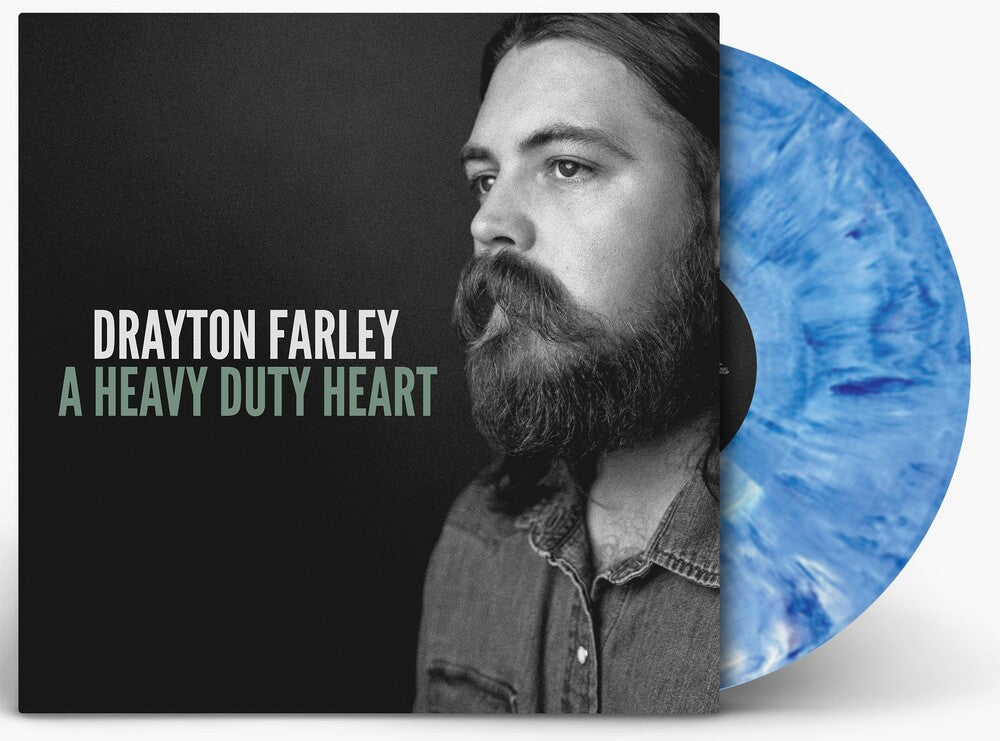 Drayton Farley- A Heavy Duty Heart [Indie Exclusive Cookie Monster Blue] { VINYL LP }