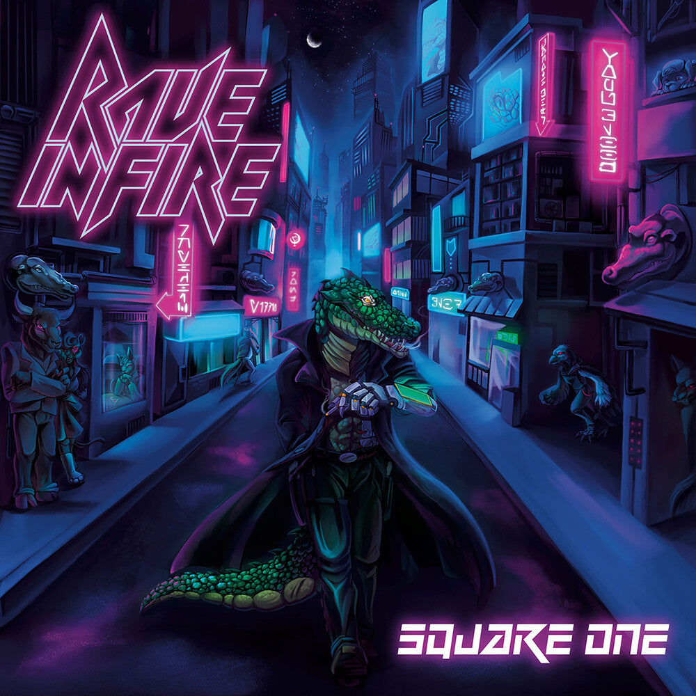 Rave in Fire- Square One - Pink [Colored Vinyl] (Pnk) { VINYL LP }