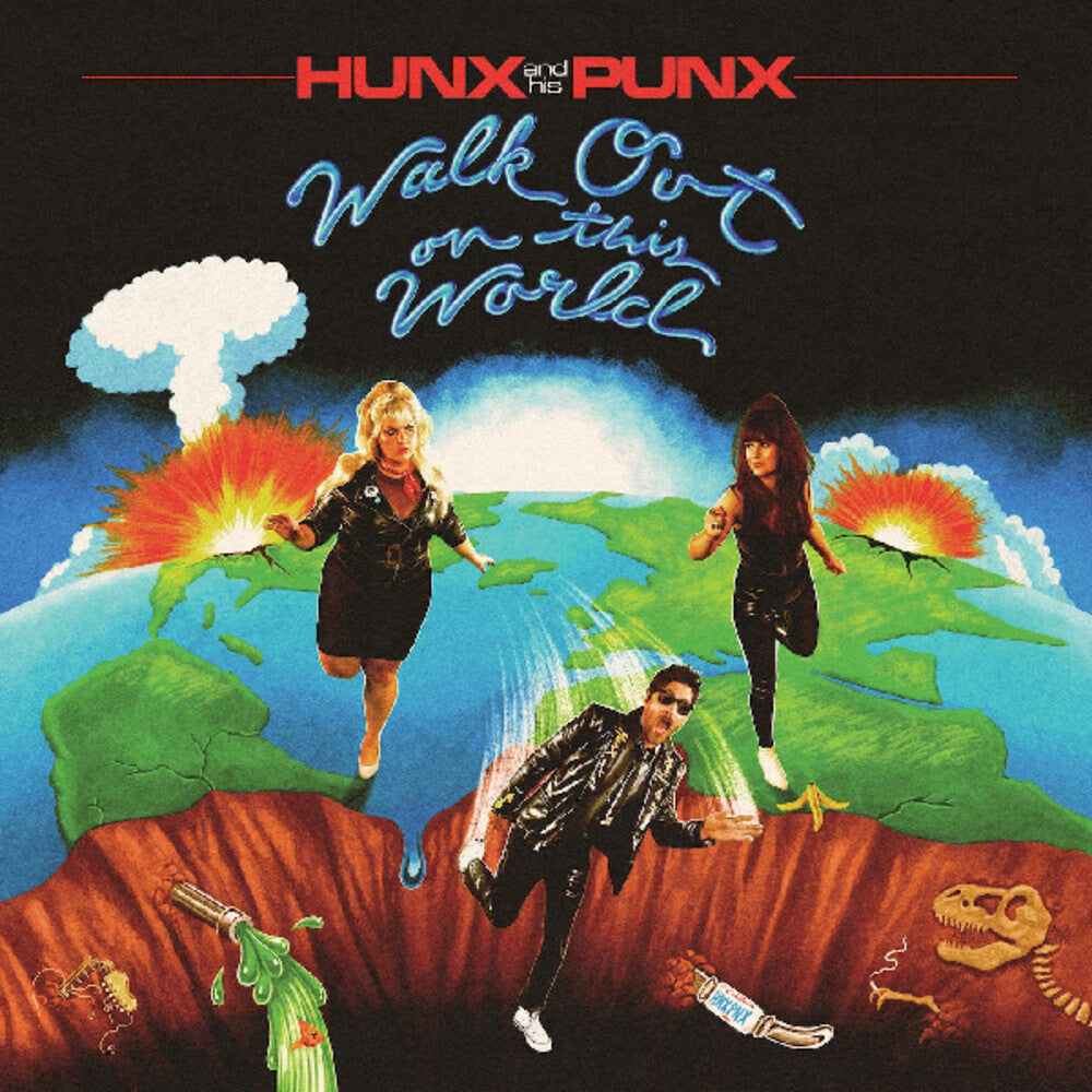 Hunx And His Punx- Walk Out On This World [Clear Vinyl] (Grn) [Download Included] (Spla) { VINYL LP }