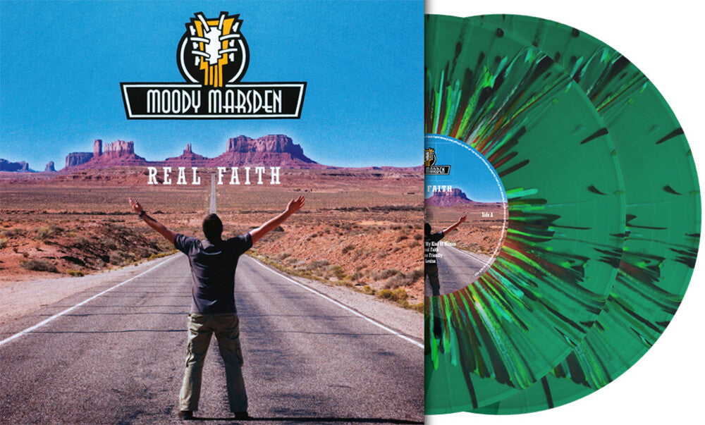 Moody Marsden- Real Faith - Splatter Vinyl [Colored Vinyl] (Spla) (Fra) { VINYL LP }