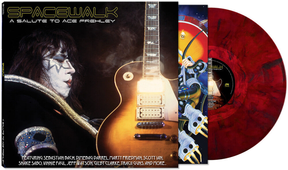 Various Artists- Spacewalk - A Tribute to Ace Frehley [Red Marble] { VINYL LP }