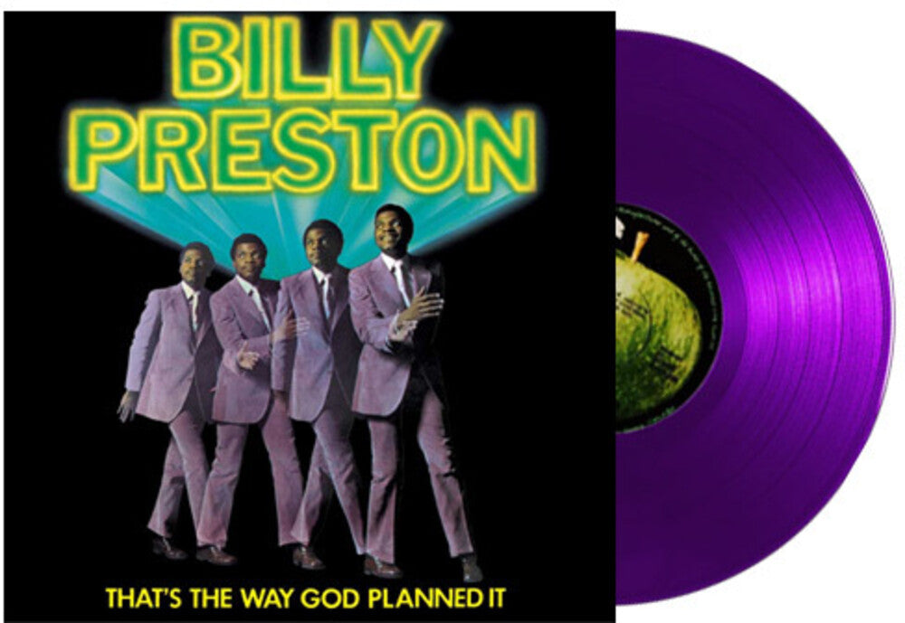 Billy Preston- That's The Way God Planned It [Colored Vinyl] (Purp) { VINYL LP }