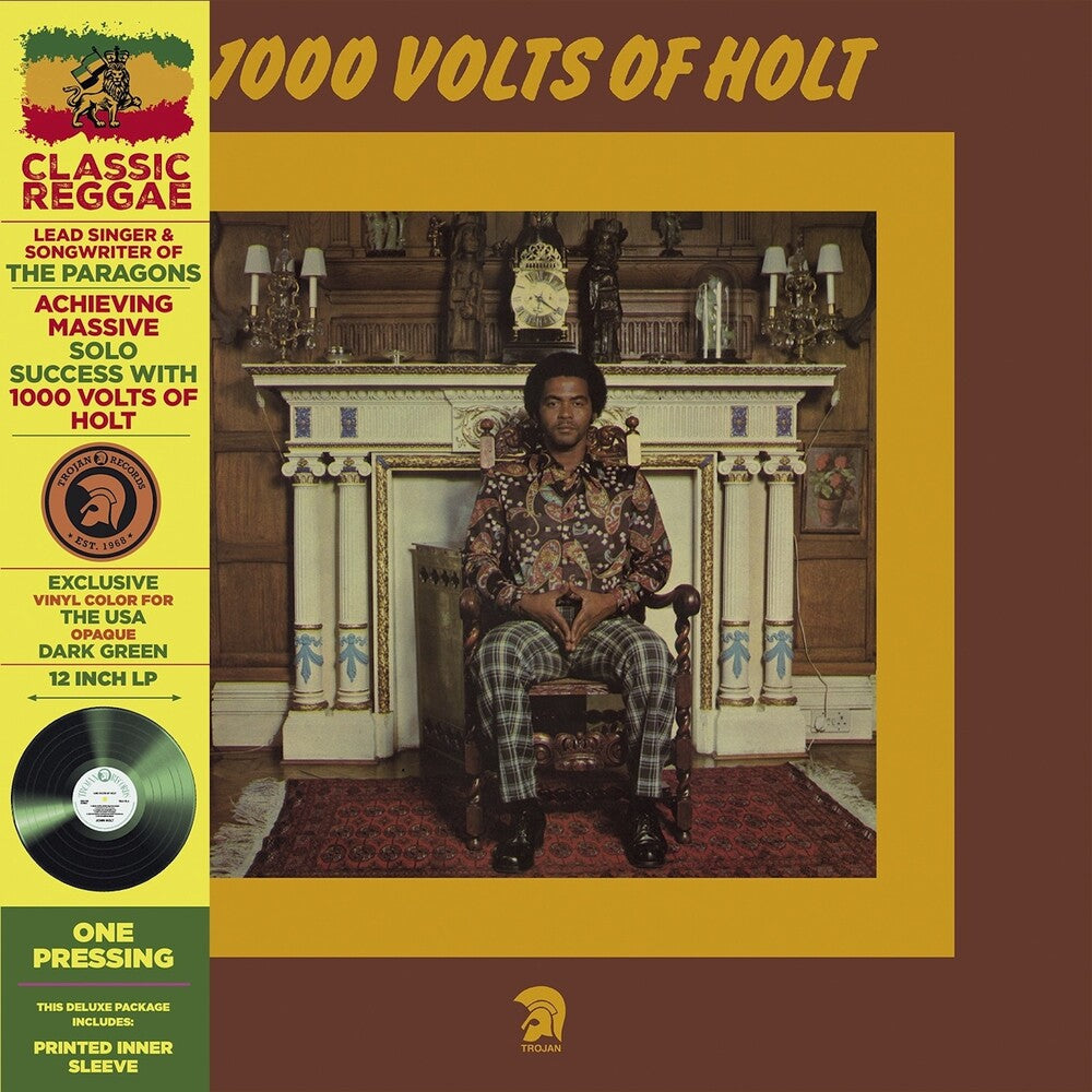 John Holt- 1000 Volts Of Holt - Green [Colored Vinyl] [Deluxe] (Grn) { VINYL LP }