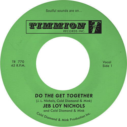 Jeb Loy Nichols: Do the Get Together - Turquoise - 7-INCH SINGLE