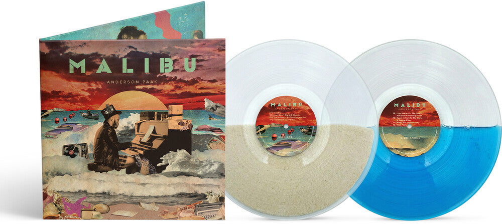 Anderson .Paak- Malibu - 10 Year Anniversary [Water and Sand Filled Vinyl] { VINYL LP }