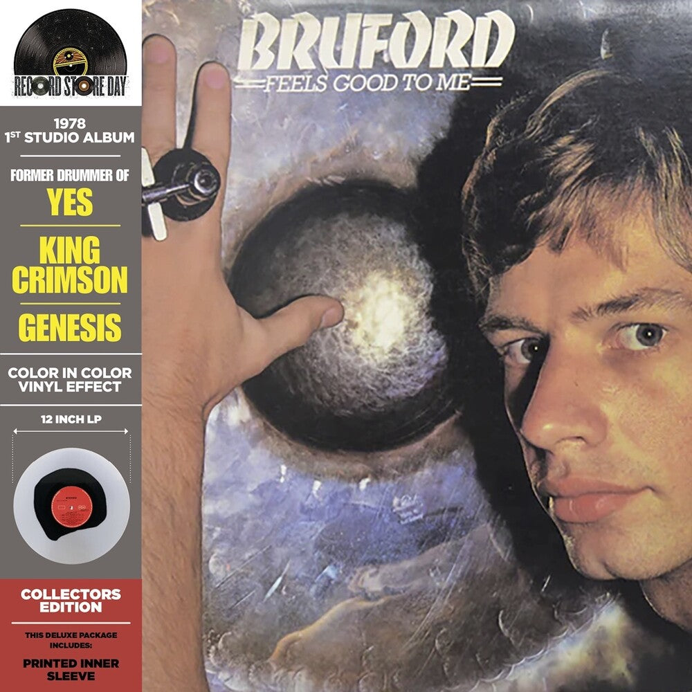 Bruford- Feels Good To Me (Deluxe Collectors Edition Crystal Clear Blue) [RSD 2026] { VINYL LP }