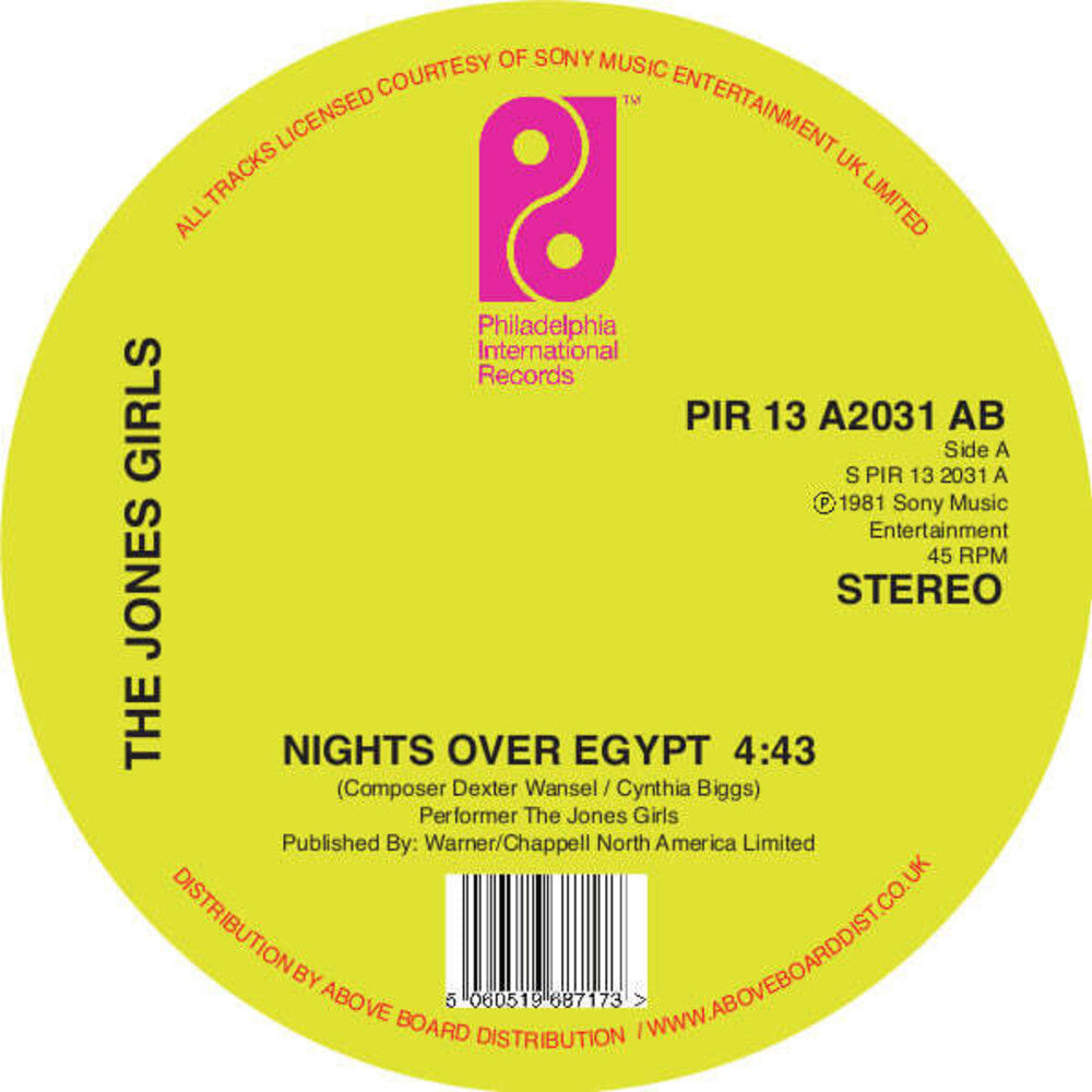Jones Girls- Nights Over Egypt { VINYL LP }