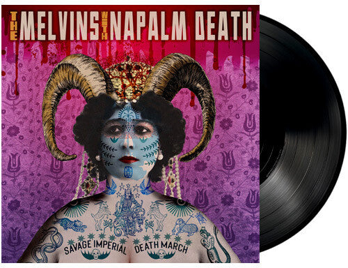 Melvins with Napalm Death: Savage Imperial Death March - VINYL
