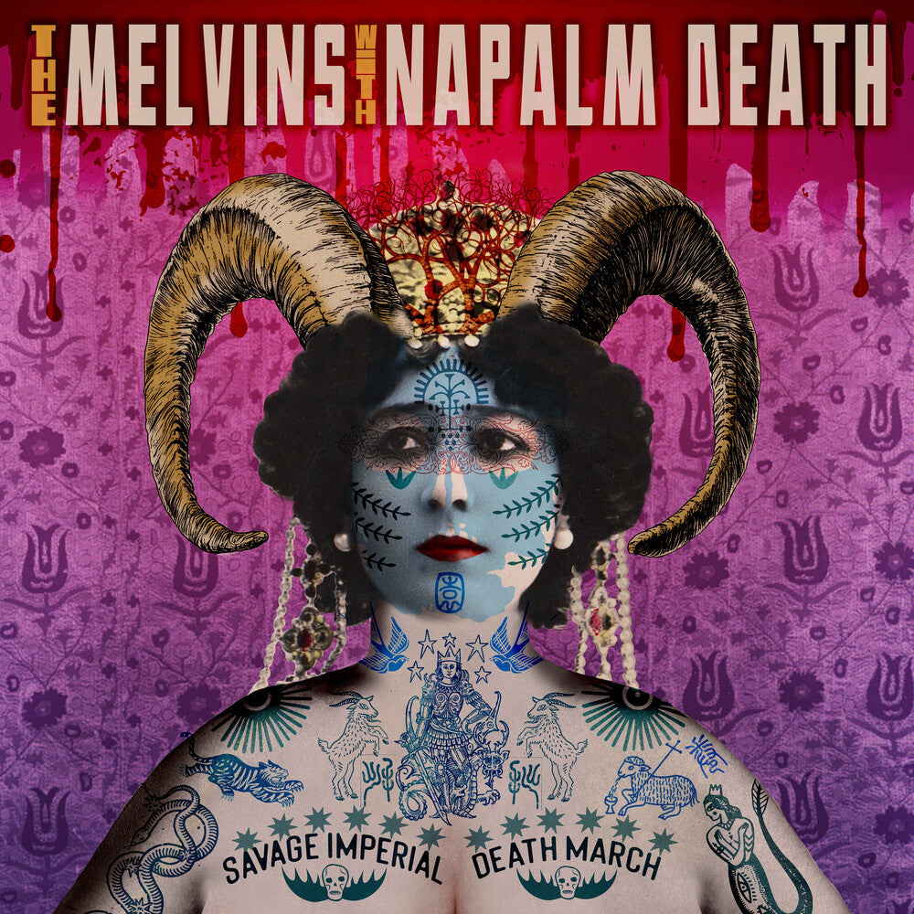 Melvins / Napalm Death- Savage Imperial Death March [Indie Exclusive Purple] { VINYL LP }