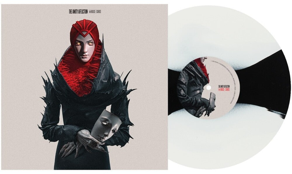 The Amity Affliction- House of Cards [Indie Exclusive White / Black / White Tri-Stripe] { VINYL LP }