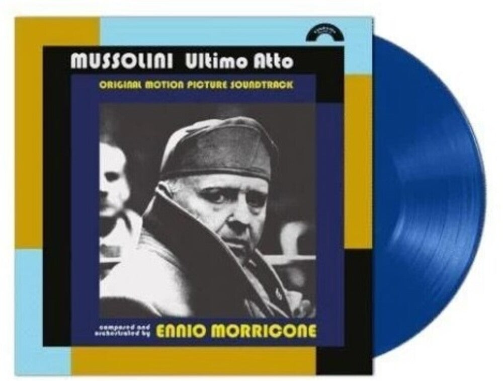 Ennio Morricone  (Blue) (Colv) (Ltd) (Ita)- Mussolini Ultimo Atto - O.S.T. - Blue Vinyl (Blue) { VINYL LP }