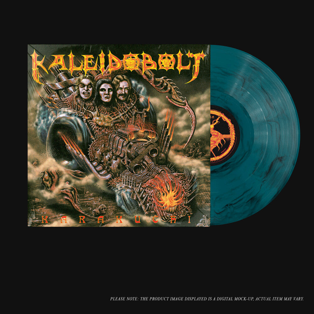 Kaleidobolt- Karakuchi (Blk) [Colored Vinyl] [Limited Edition] (Trq) (Smok) { VINYL LP }