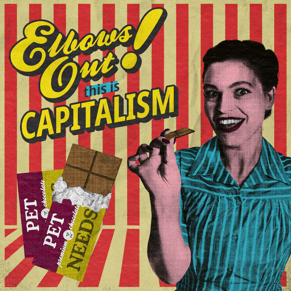 PET NEEDS- Elbows Out This Is Capitalism [Colored Vinyl] (Red) { VINYL LP }