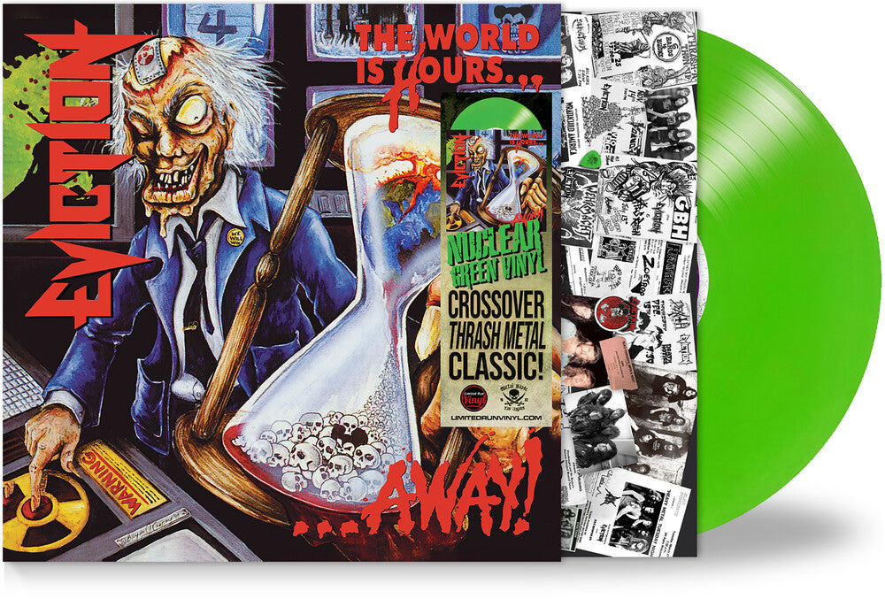 Eviction- World Is Hours Away - Green [Colored Vinyl] (Grn) [Limited Edition] { VINYL LP }