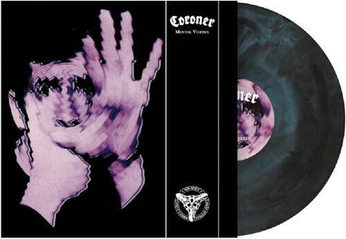 Coroner: Mental Vortex - Transparent Orange Splatter Vinyl In Gatefold Sleeve With Black Poly-Lined Inners - VINYL