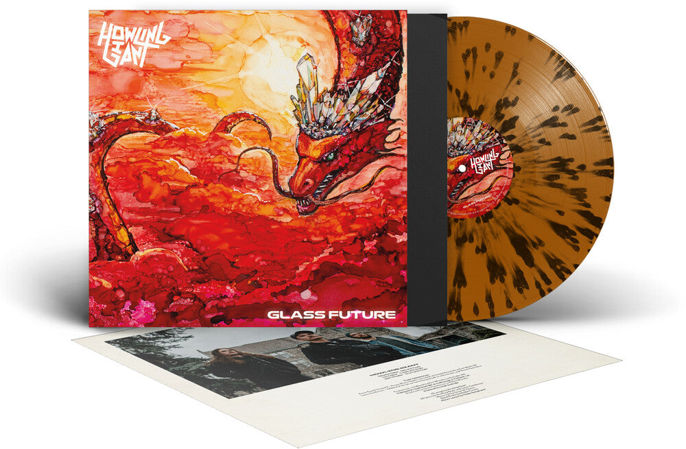 Howling Giant- Glass Future - Orange/Black (Blk) [Colored Vinyl] [Limited Edition] { VINYL LP }