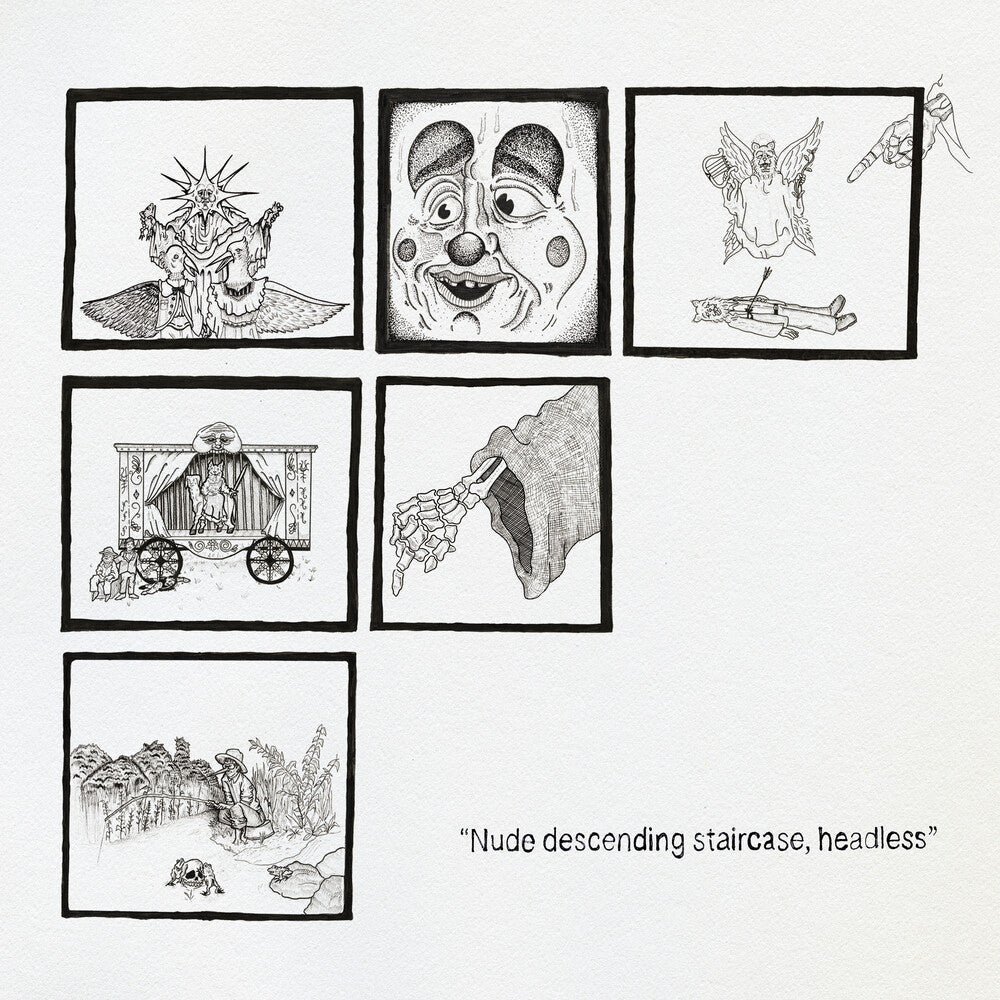 Teen Suicide- Nude Descending Staircase Headless - Gray [Colored Vinyl] { VINYL LP }