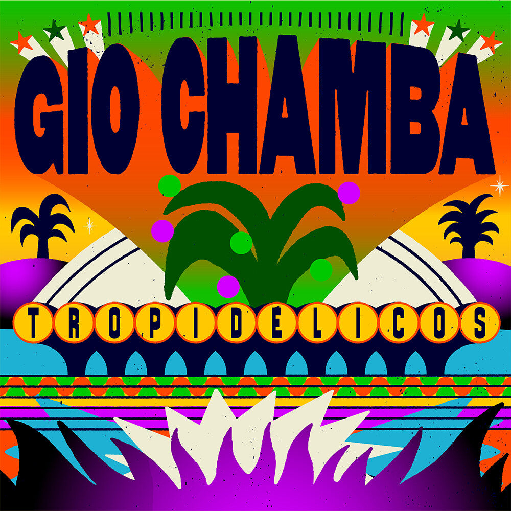 Gio Chamba- Tropidelicos [Mango Viper Swirl] { VINYL LP }