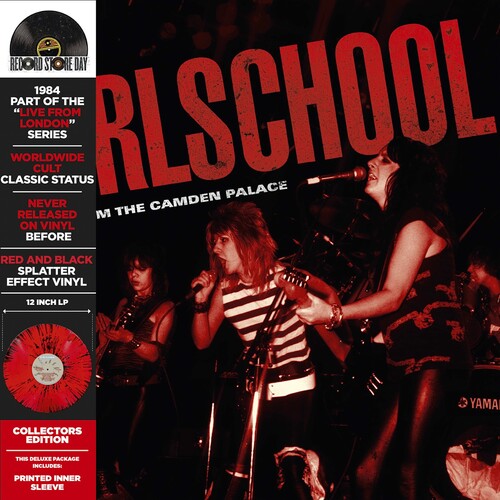 Girlschool: Live From the Camden Palace - Red - VINYL