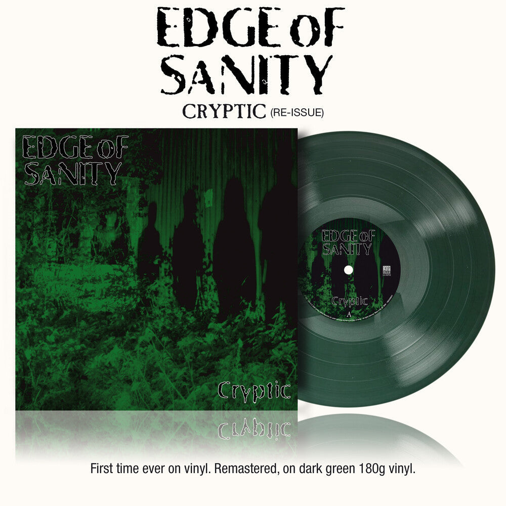 Edge Of Sanity- Cryptic [Colored Vinyl] (Grn) [180 Gram] [Reissue] { VINYL LP }