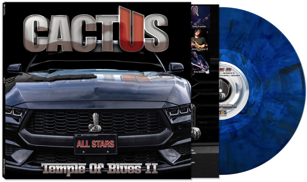 Cactus- Temple of Blues II: All-Stars [Blue Marble] { VINYL LP }