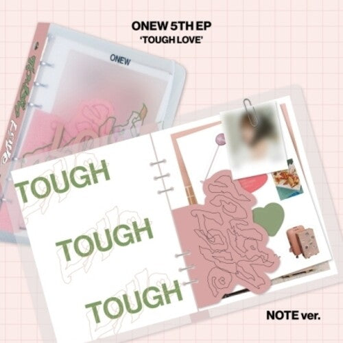 Onew: Tough Love - Note Version - CD