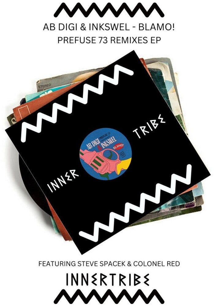 Ab Digi & Inkswel- Blamo! (Prefuse 73 Remixes) { VINYL LP }