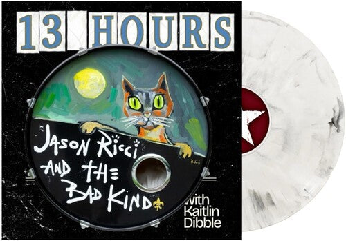 Jason Ricci & The Bad Kind: 13 Hours (White Marble Vinyl) - Record