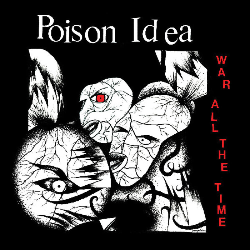Poison Idea- War All The Time - Opaque Green Vinyl { VINYL LP }