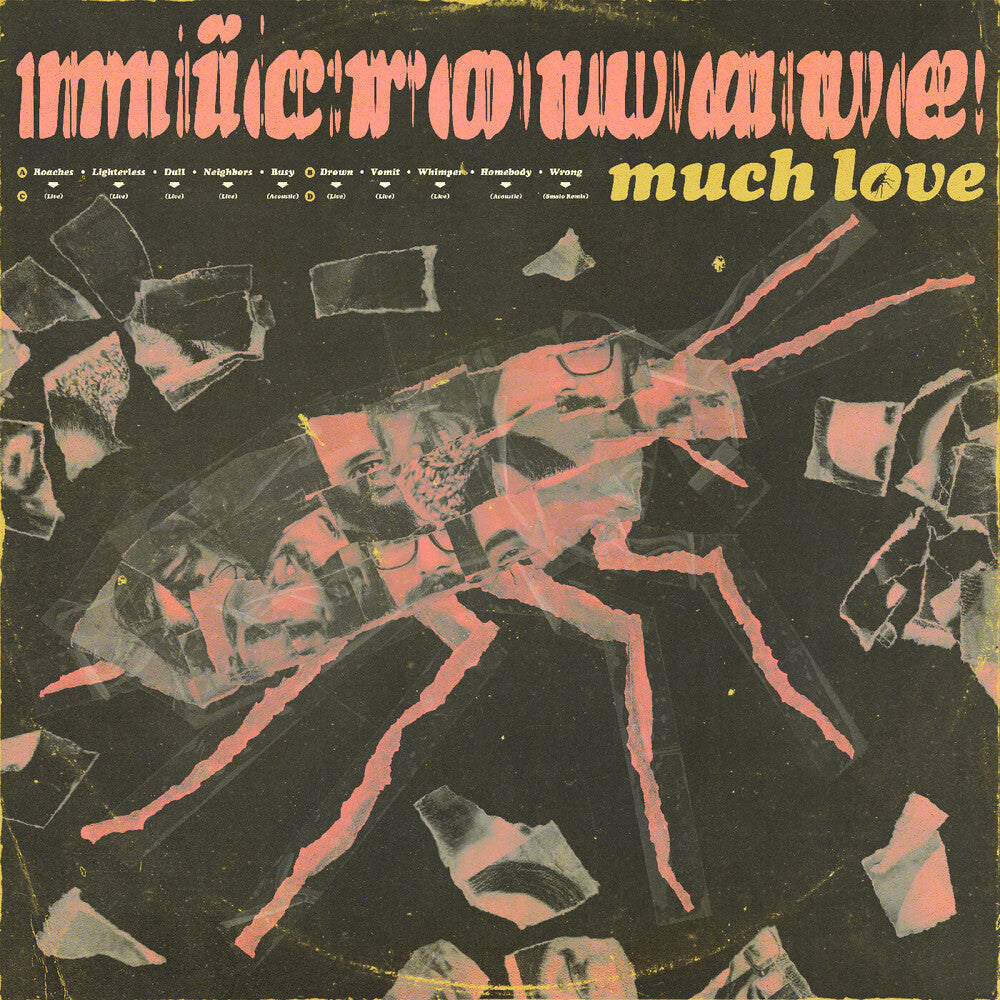 Microwave- Much Love (10 Year An.) Clear Pink Swirl [Clear Vinyl] { VINYL LP }