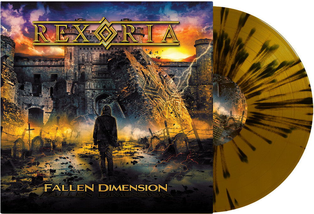 REXORIA- Fallen Dimension - Gold/Black (Blk) [Colored Vinyl] (Gol) { VINYL LP }