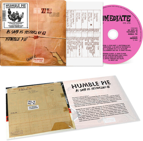 Humble Pie: As Safe as Yesterday Is - CD