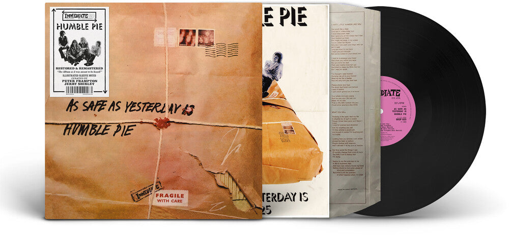 Humble Pie- As Safe As Yesterday Is { VINYL LP }