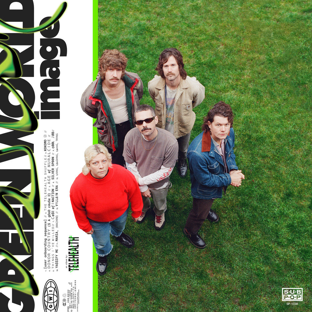 Telehealth- Green World Image [Colored Vinyl] { VINYL LP }