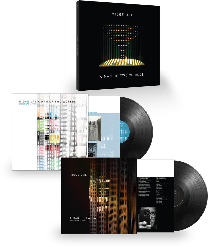 Midge Ure- A Man Of Two Worlds { VINYL LP }