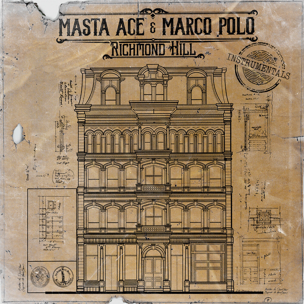 Masta Ace & Marco Polo- Richmond Hill - Instrumentals { VINYL LP }