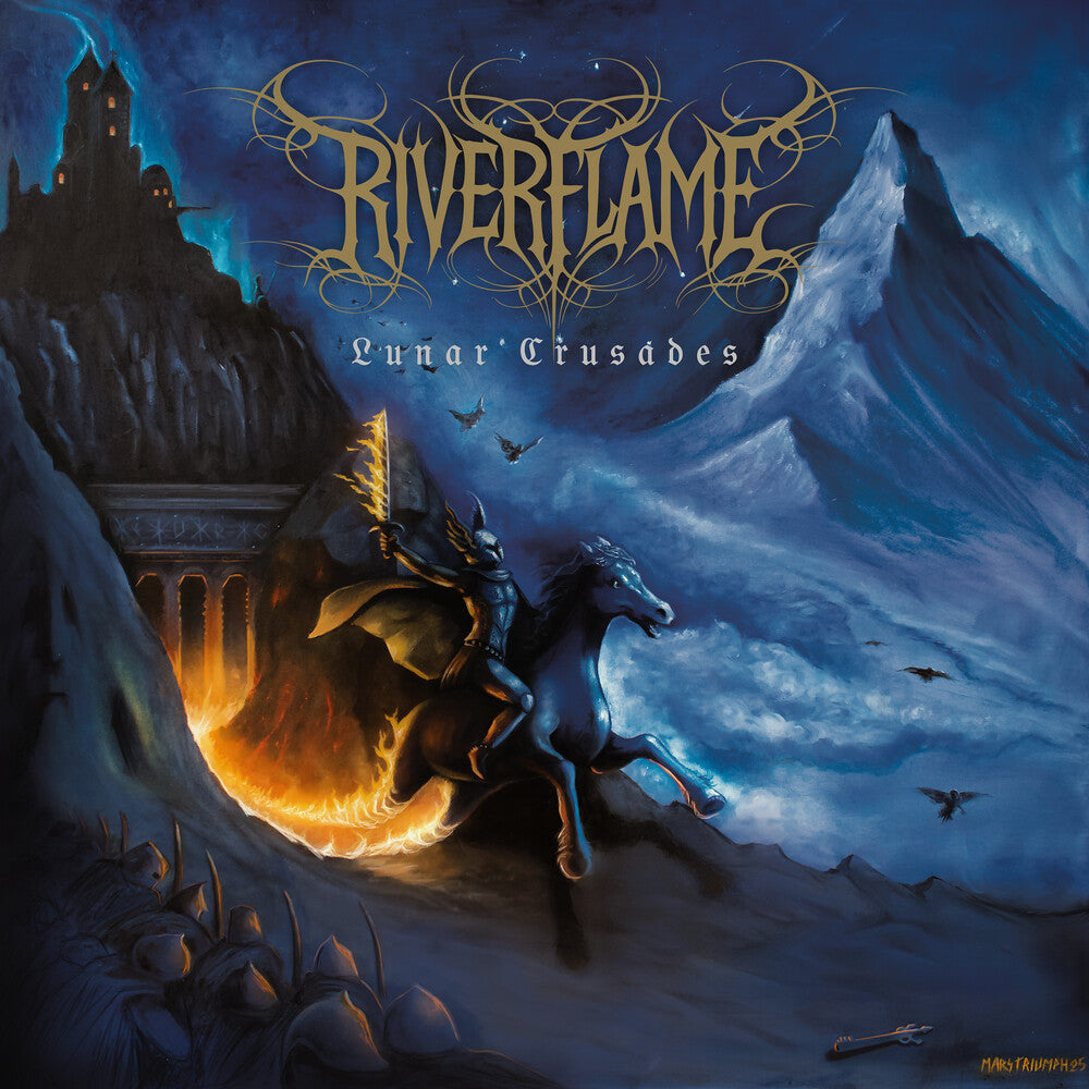 Riverflame- Lunar Crusades [Colored Vinyl] [Limited Edition] (Org) (Ylw) { VINYL LP }