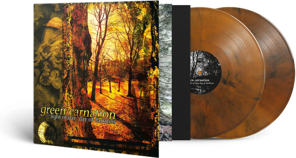 Green Carnation- Light Of Day Day Of Darkness - Orange/Black (Blk) { VINYL LP }