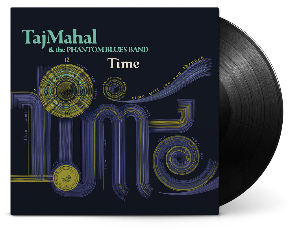 Taj Mahal & The Phantom Blues Band- Time { VINYL LP }