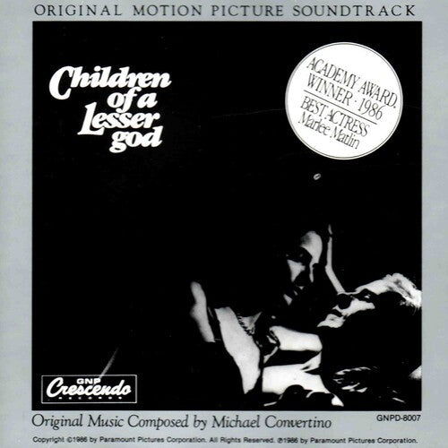 Children of a Lesser God / O.S.T.: Children Of A Lesser God (Original Motion Picture Soundtrack) - CD