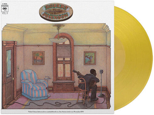 Robert Johnson: King Of The Delta Blue Singers Volume 2 - Limited 180-Gram Translucent Yellow Colored Vinyl - Record