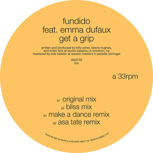 Fundido: Get A Grip - 12-INCH SINGLE