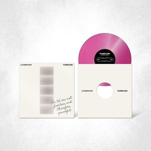Le Sserafim: 2nd Studio Album 'PUREFLOW' pt.1 Vinyl [Hot Pink Glitter ver.] - VINYL