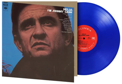 Johnny Cash: Hello I'm Johnny Cash - Limited Gatefold 180-Gram Blue Colored Vinyl - Record