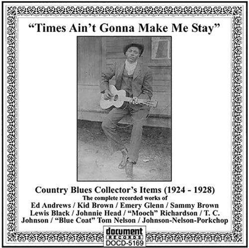 Blues: Country Blues / Various: 1924-28-Country Blues Collecto - Record
